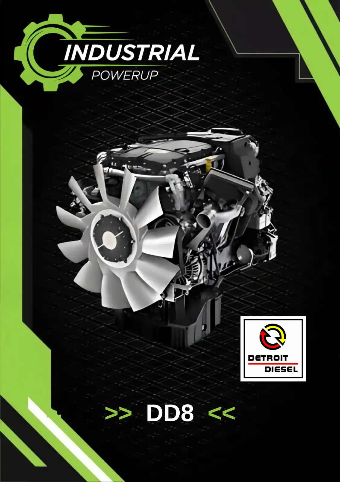 Detroit DD8 DEF DPF EGR SCR DELETE